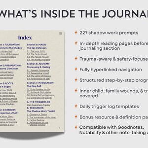 Shadow Work Journal PDF: Inner Child Healing & Trauma Processing zdjęcie 2