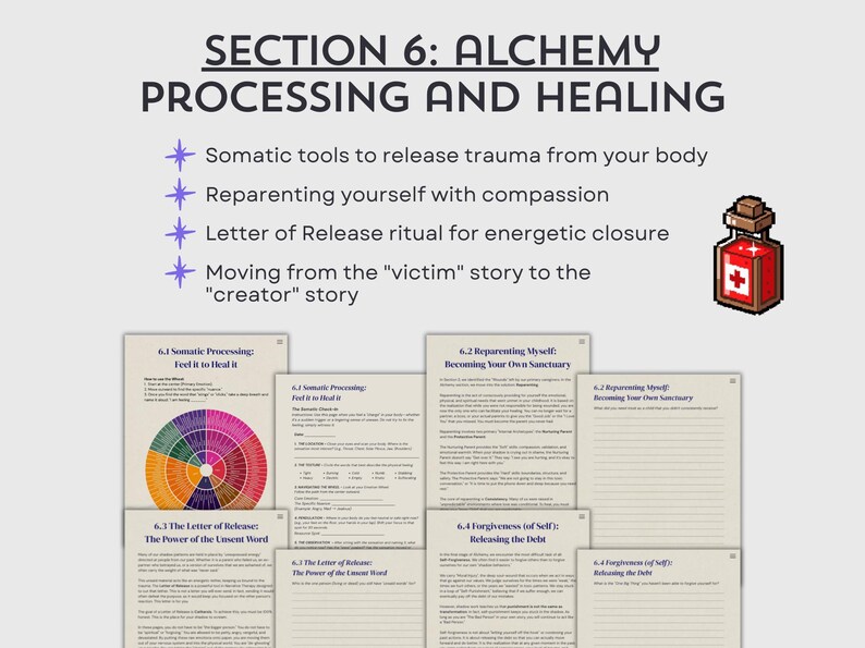 Shadow Work Journal PDF: Inner Child Healing & Trauma Processing zdjęcie 10