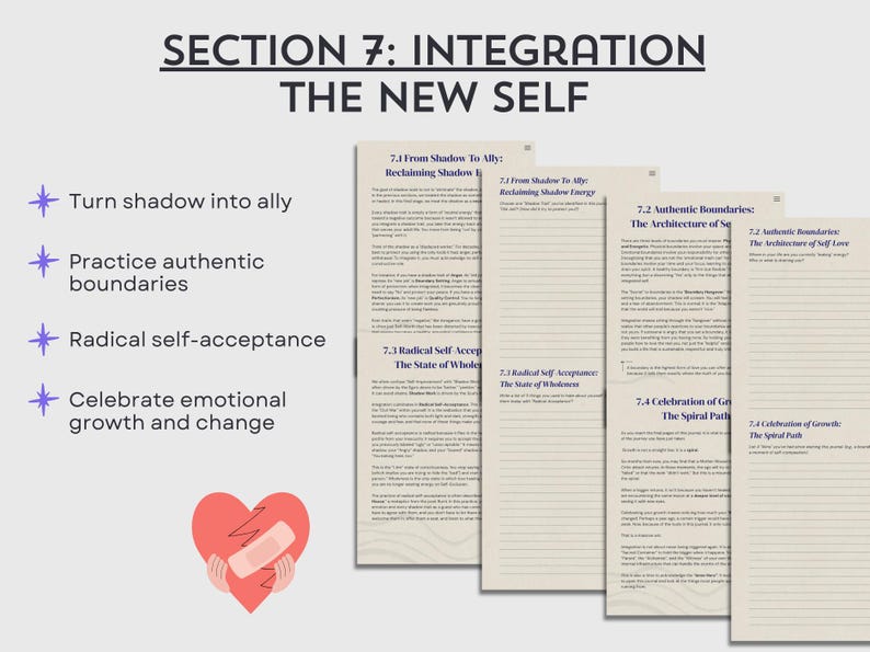 Shadow Work Journal PDF: Inner Child Healing & Trauma Processing zdjęcie 11