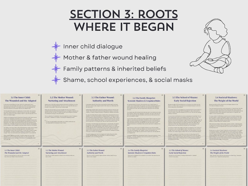 Shadow Work Journal PDF: Inner Child Healing & Trauma Processing zdjęcie 7