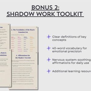 Shadow Work Journal PDF: Inner Child Healing & Trauma Processing zdjęcie 13