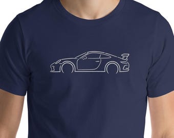911 Silhouette T-Shirt | Minimalist German Supercar Tee