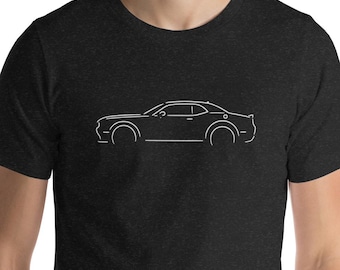 Challenger Silhouette T-Shirt | Minimalist American Muscle Tee