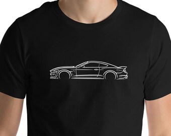 Mustang GT500 Silhouette T-Shirt | Minimalist American Muscle Tee