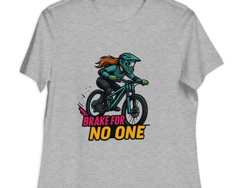 Women’s Relaxed MTB T-Shirt – Casual Soft Tee for Biking, Lounging & Everyday Wear