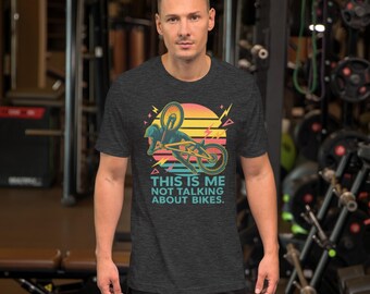 This is me not talking about bikes - Retro MTB Whip Tee