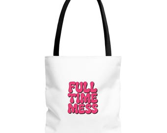 sac fourre-tout pour mess permanent | Cabas en toile imprimée