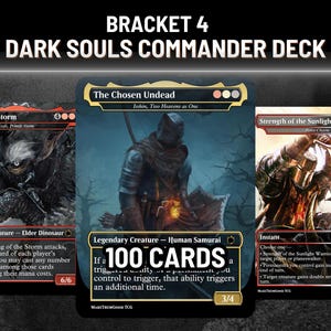 Isshin Double Triggers MTG Proxy Commander EDH Deck, Dark Souls-thema