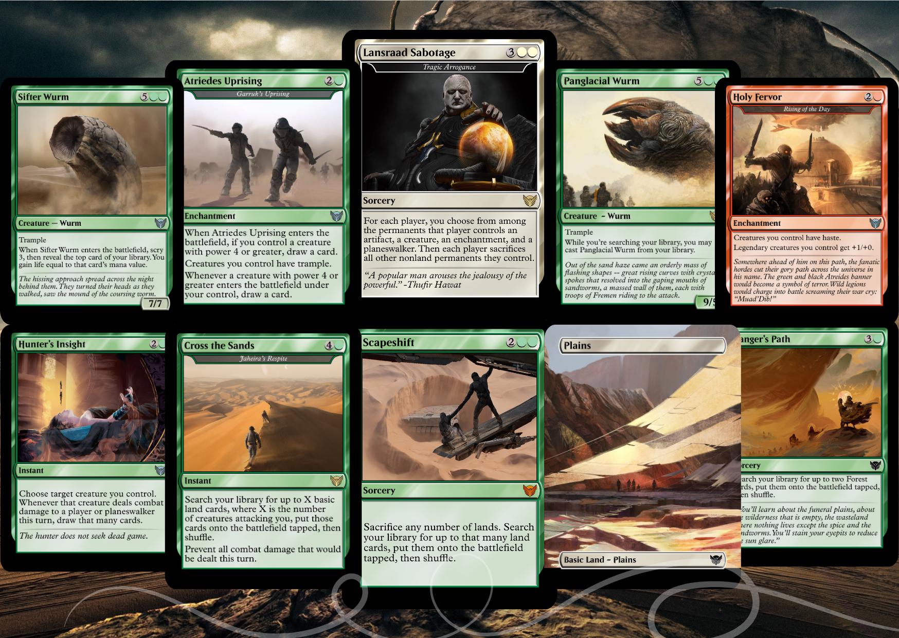 dune mtg cards Magic The Gathering - Outlaws of Thunder Junction - Commander Yisan, the Wanderer Bard |