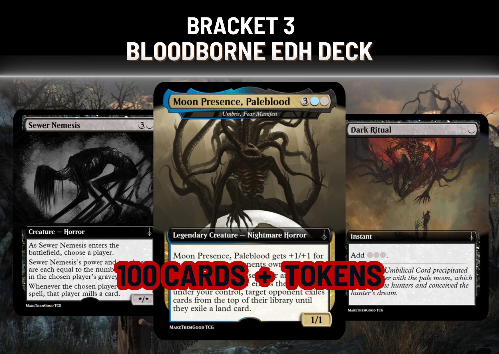 bloodborne mtg cards Beta Edition Starter Deck