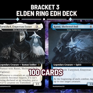 Elden Ring EDH Proxy Deck, Bracket 3 Custom Full Art Deck