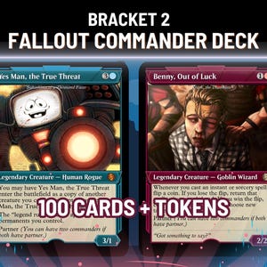 Coin Flips Chaos MTG Proxy Commander EDH Deck, Tema Fallout Krark Sakashima