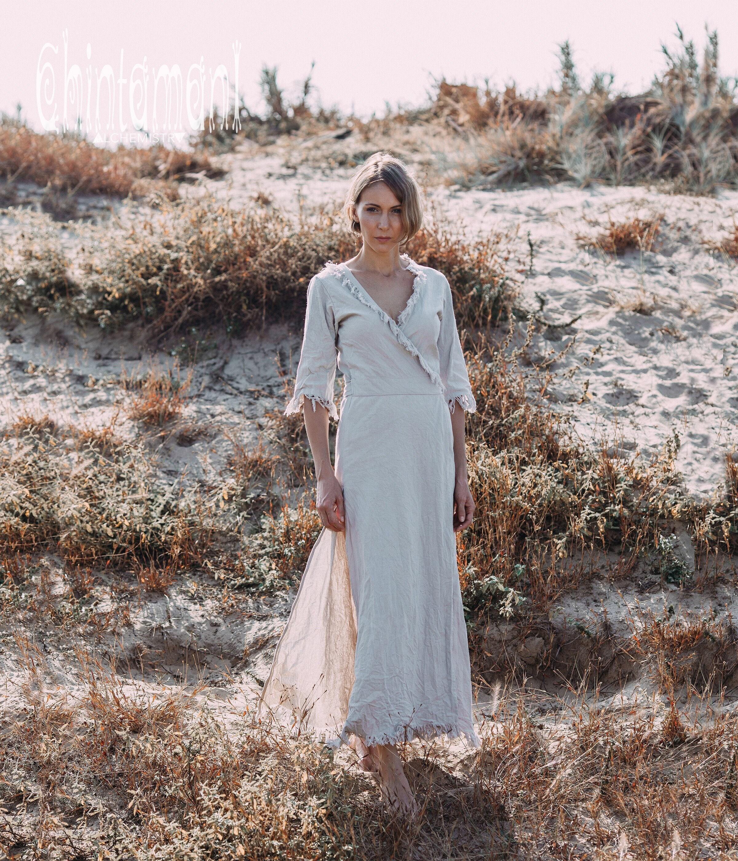 silver boho wedding dress Nova | Stars Wedding Gown | Unique Color Wedding Dress | Unique Gray Tulle A Line Dress