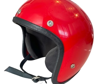 Vintage Motorcycle Helmet - Vintage Helmet - Scooter Helmet