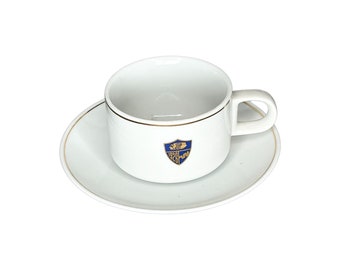 Vintage Western Airlines First Class China - Cup & Saucer- Vintage Airlines Memorabilia