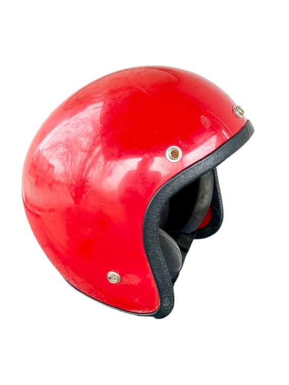 Vintage Motorcycle Helmet Vintage Helmet Scooter … Gem