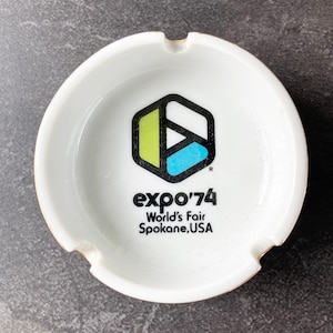 1974 World&#39;s Fair Souvenir Ashtray