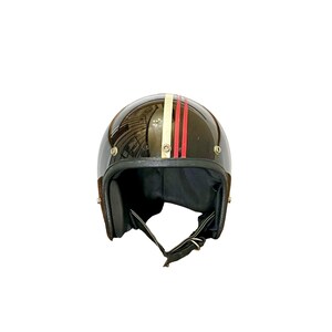  Casco retro Vespa para motocicleta 3/4, casco abierto 3/4, casco  de casco 3/4, estilo vintage, aprobado por DOT/ECE con doble visera para  moto, ciclomotor, chopper, jet - A