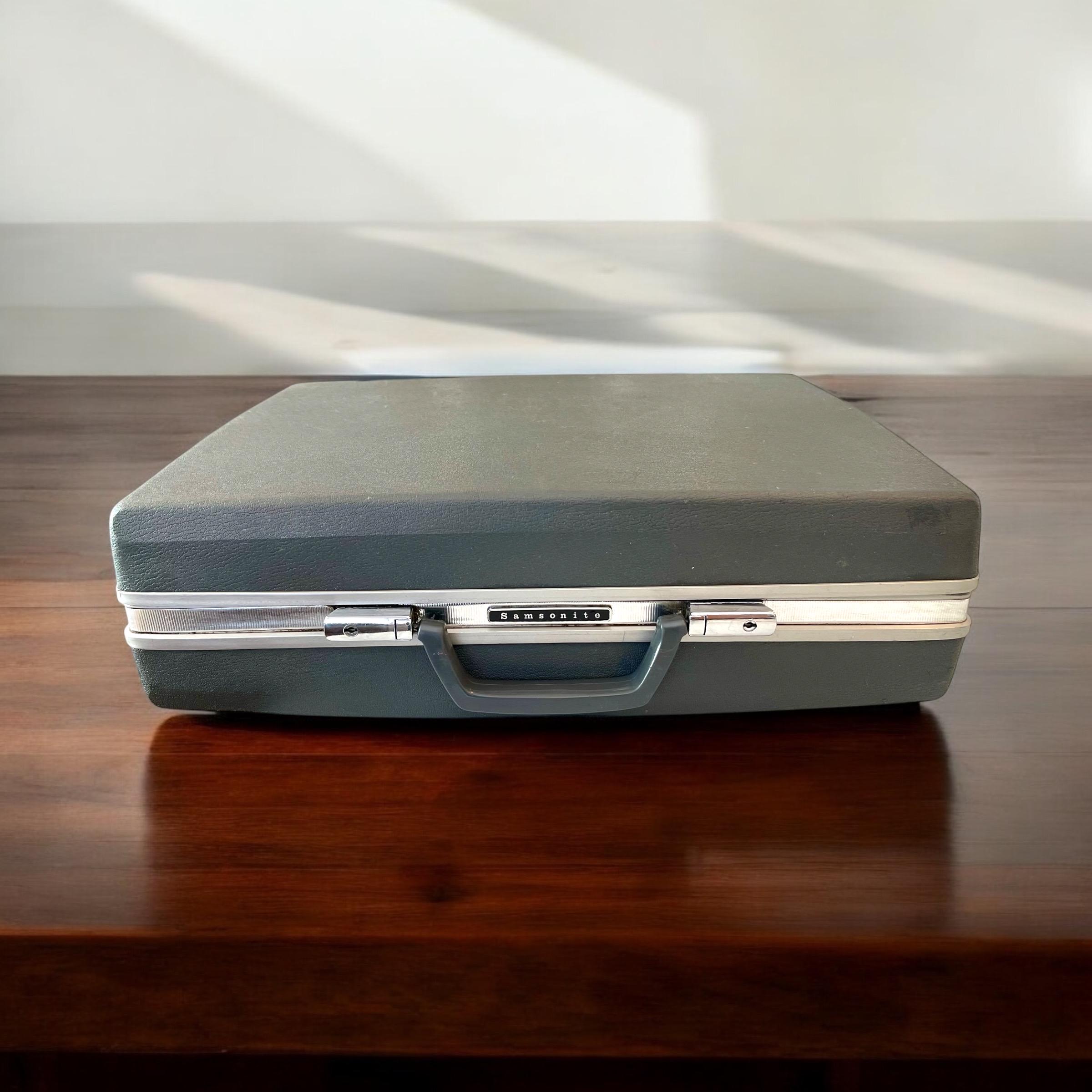 Vintage Briefcase Samsonite Wide Briefcase Laptop Case MCM