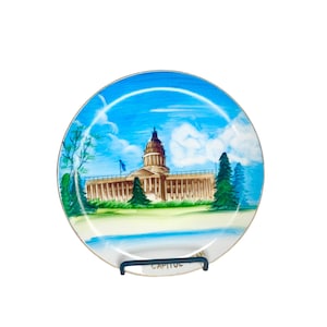 Vintage Collector Souvenir Plate -  Utah Souvenir Plate - Plate Collector