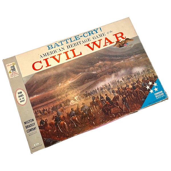 Milton Bradley - Jeu BATTLE CRY - Héritage américain Guerre de Sécession