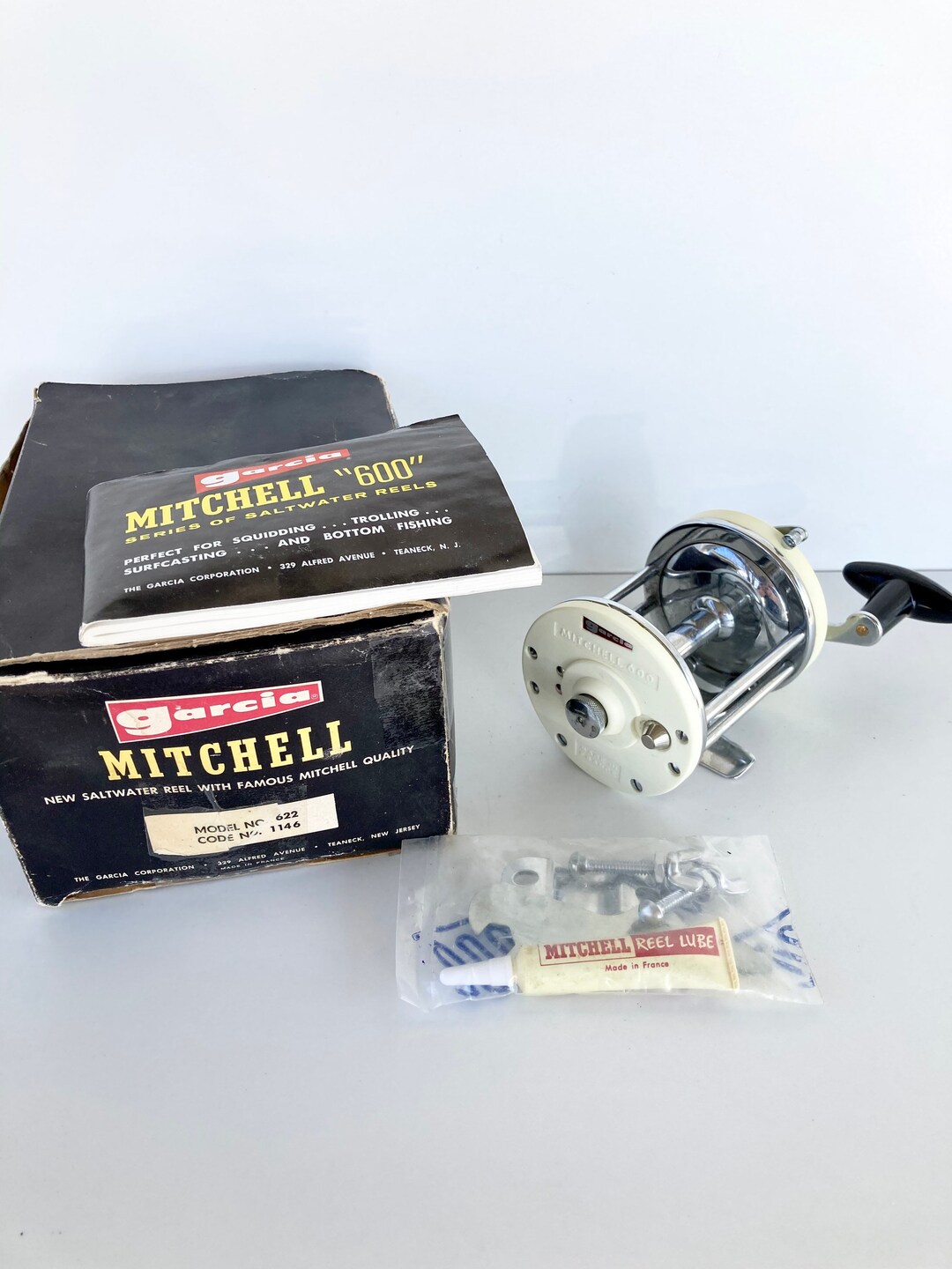 Fishing Reel Vintage Mitchell Saltwater Reel Model 600 in Original Box 