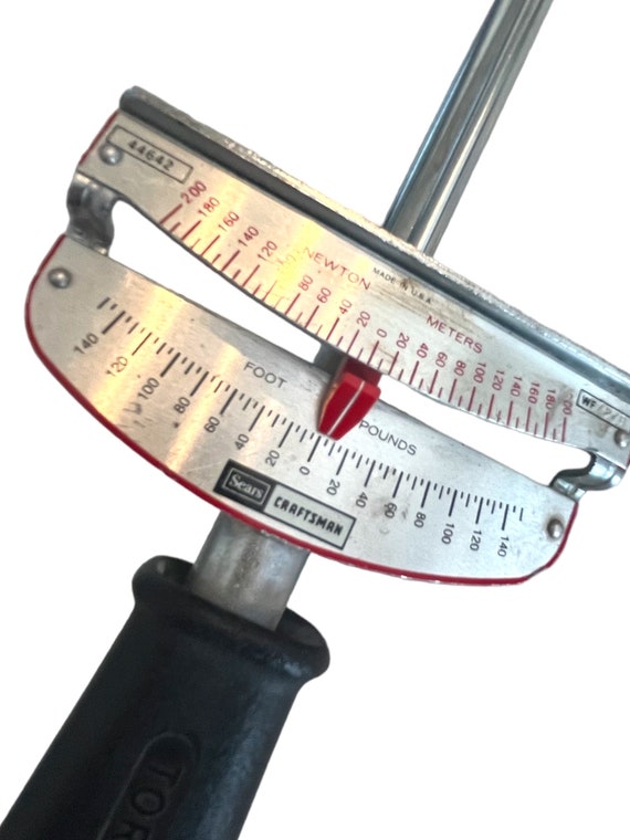 Vintage craftsman 2024 torque wrench