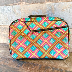 Vintage Suitcase - Vintage retro style Suitcase - Laptop Case