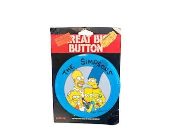 Giant Simpsons Button - 15 cm Simpsons Sammelbutton