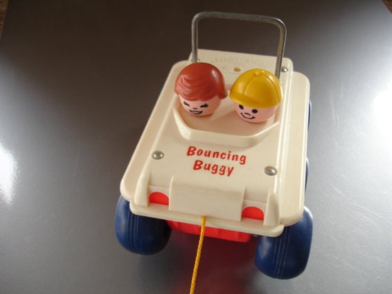 vintage fisher price shopping cart