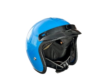 Vintage Motorcycle Helmet - Vintage Helmet - Scooter Helmet