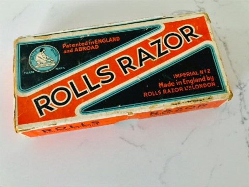 Vintage Rolls Razor Set Etsy