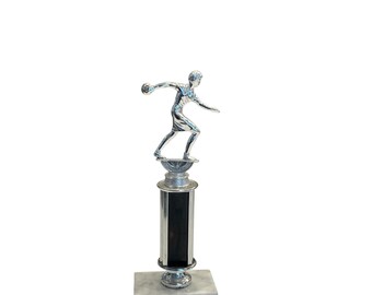 Vintage Trophy - Vintage Award Trophy - Bowling Trophy