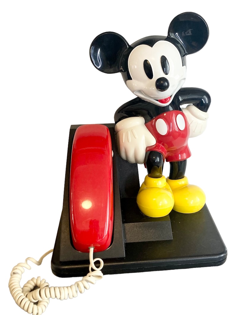 Vintage Mickey Mouse Telephone image 2