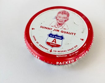 Vintage advertising - Great Vintage Metal Container