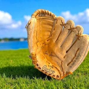 Vintage Baseball Glove - Vintage Baseball Mitt - Rawlings Brand Baseball Glove - Tom Seaver