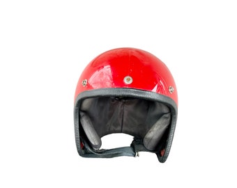 Vintage Motorcycle Helmet - Vintage Helmet - Scooter Helmet