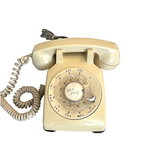 Vintage Rotary Dial Desk Telephone - Stromberg Carlson brand Telephone -Check out all of our vintage telephones