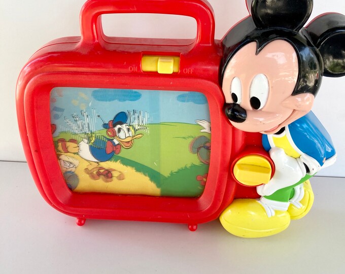 Great Vintage Disney Musical Toy Etsy