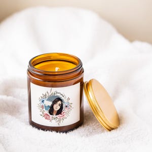 Personalized Scented Candles, Coconut Apricot Wax, Custom birthday Gift, Aromatherapy, Home Decor, Relaxation
