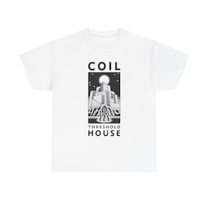 Coil - Threshold House - Logo  T-shirt