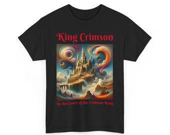 King Crimson in the Court of the Crimson King T-shirt, 60s