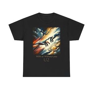 U2 T-shirt - With or Without You  Original Poster