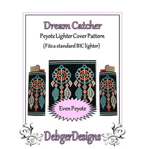 Bead Pattern Peyote(Lighter Cover)-Dream Catcher
