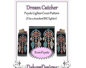 Bead Pattern Peyote(Lighter Cover)-Dream Catcher