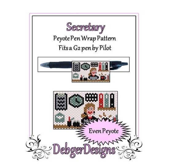 Peyote Beading Pattern pen Wrap/covercricket 