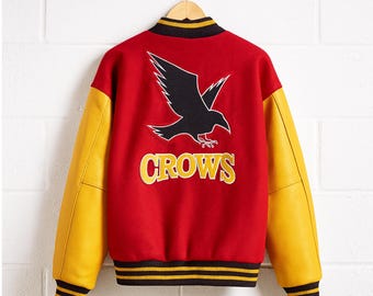 Crows Smallville Tom Welling Varsity Letterman Jacke für Männer | Halloween Geschenk | Geschenk für Ihn | Wollvarsity für den Herren