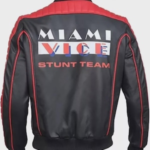 Handmade Ryan Gosling Miami Stunt Jacket, The Fall Guy Cosplay Jacket, Gift for Him