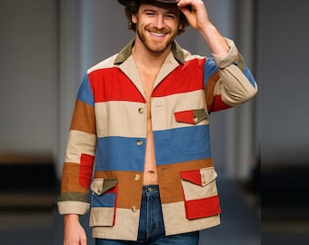 Hunter S. Thompson Jacke | Fear and Loathing Feld Baumwolle Cosplay Mantel