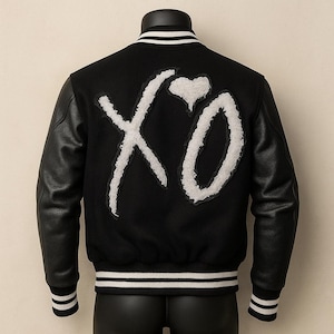 Weeknd XO Jacket, Unisex Varsity Jacket, Singer Cosplay Jacket